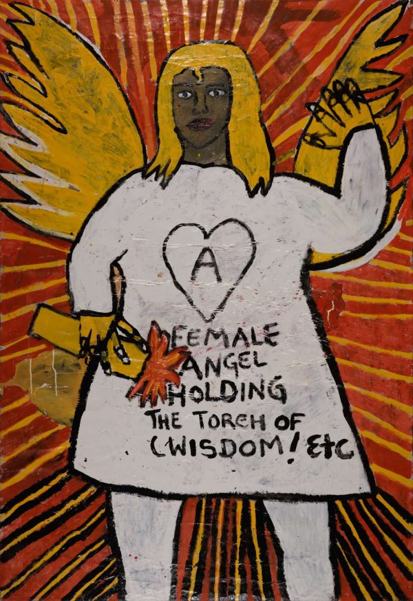 Female Angel Holding the Torch of Wisdom! Etc…