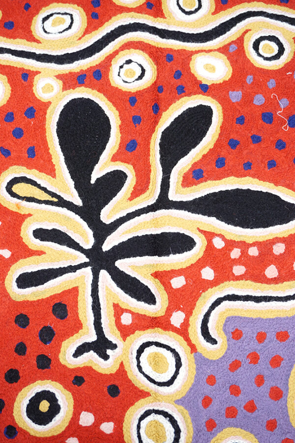 Paddy Japaljarri Stewart - Yam & Bush Tomato - Kilim (XL) - Image 3