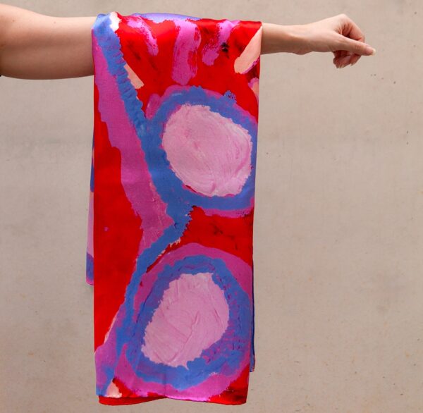 Silk scarf - My Country By Rosie King - Image 2