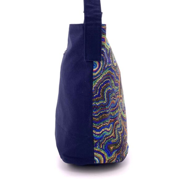 Nancy Bag - Warlu Goanna Dreaming Bl - Image 3