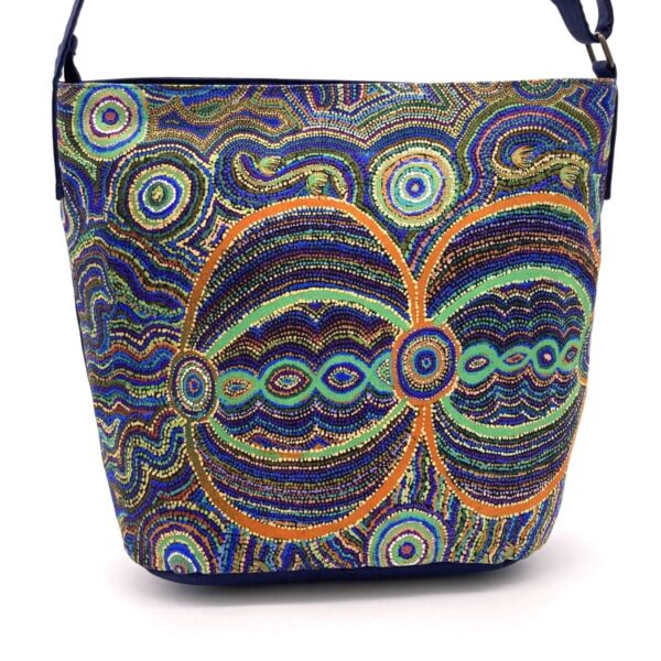 Nancy Bag - Warlu Goanna Dreaming Bl