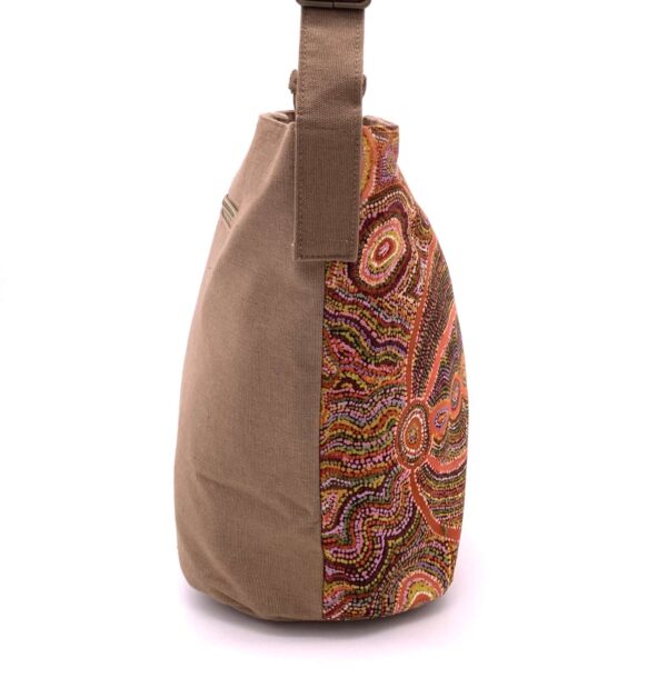 Nancy Bag - Warlu Goanna Dreaming Br - Image 3
