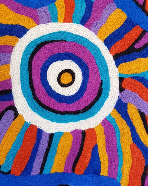 Kilim (S) - Ngapa Jukurrpa (Water Creation Story) - Tina Napangardi Martin - Image 4