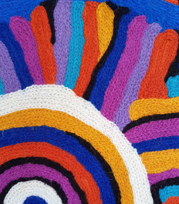 Kilim (S) - Ngapa Jukurrpa (Water Creation Story) - Tina Napangardi Martin - Image 5