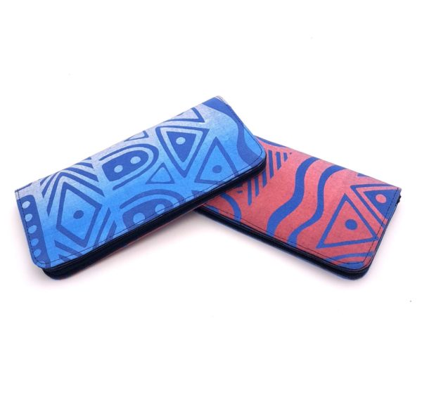Donna Purse - Vintage Tiwi Design - Pink - Blue - Image 5