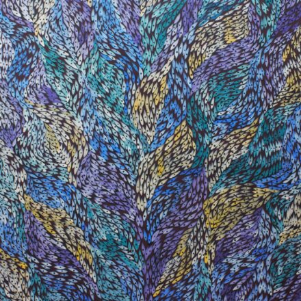 Yalka at Karrkurutinytja (Bush onion Dreaming at Lake Macdonald) by Daphne Marks